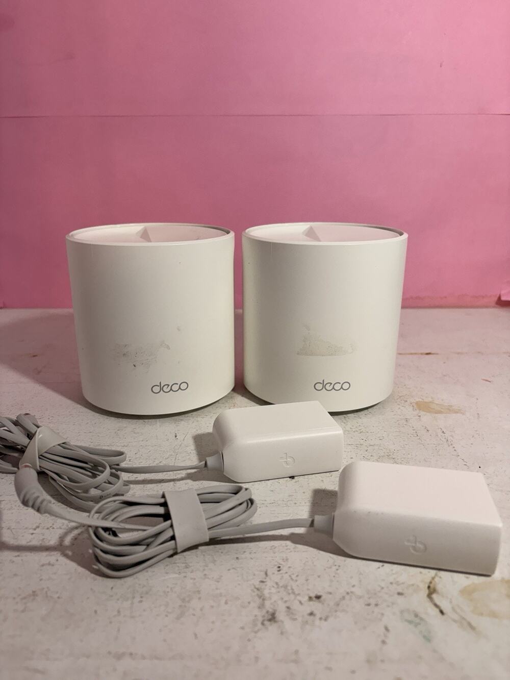 TP-Link Deco X20 AX1800 Whole Home Mesh WiFi 6 System 2-Pack Tested Working